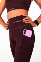 LEGGINS SERENITY VINO