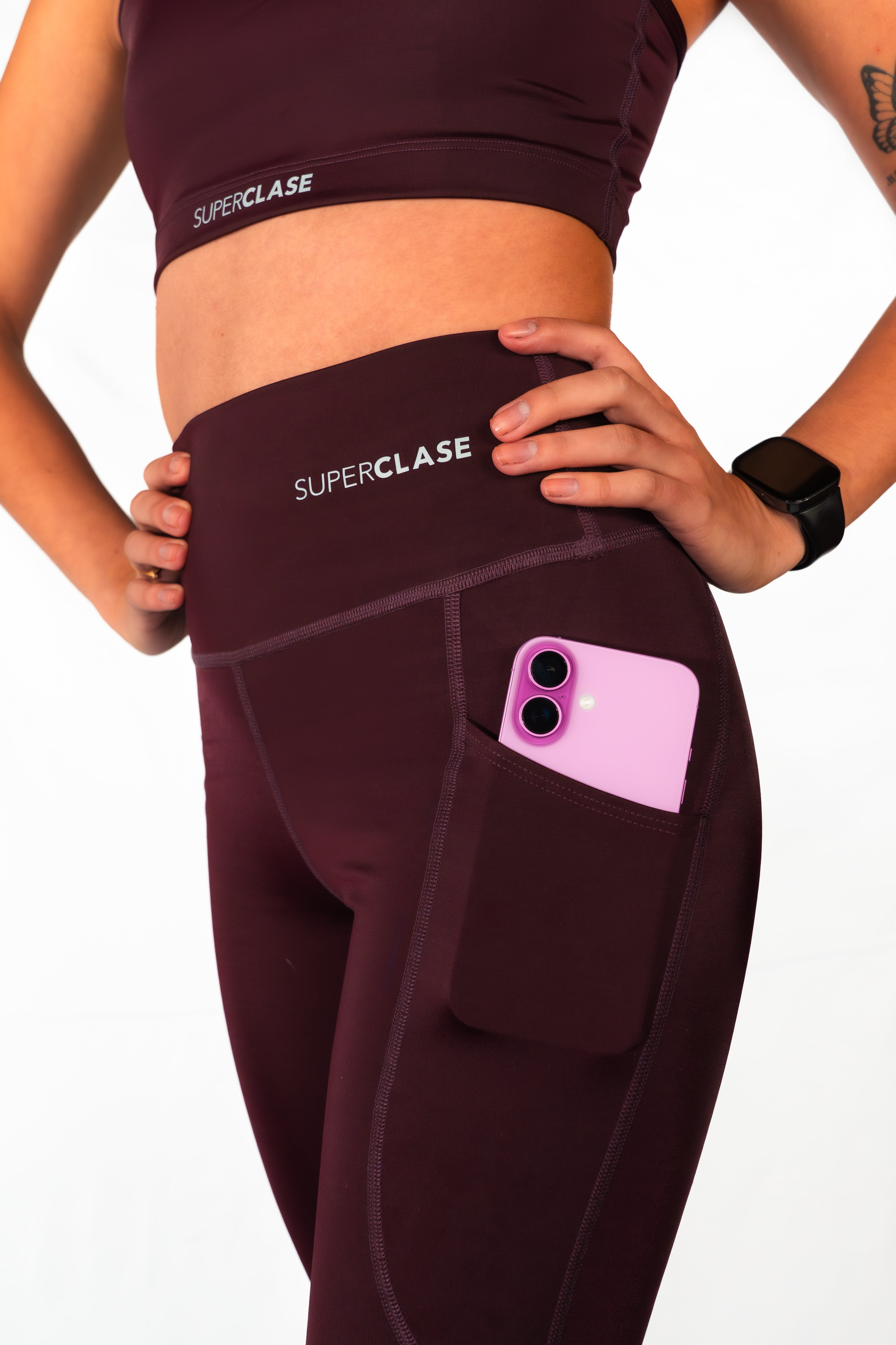 LEGGINS SERENITY VINO