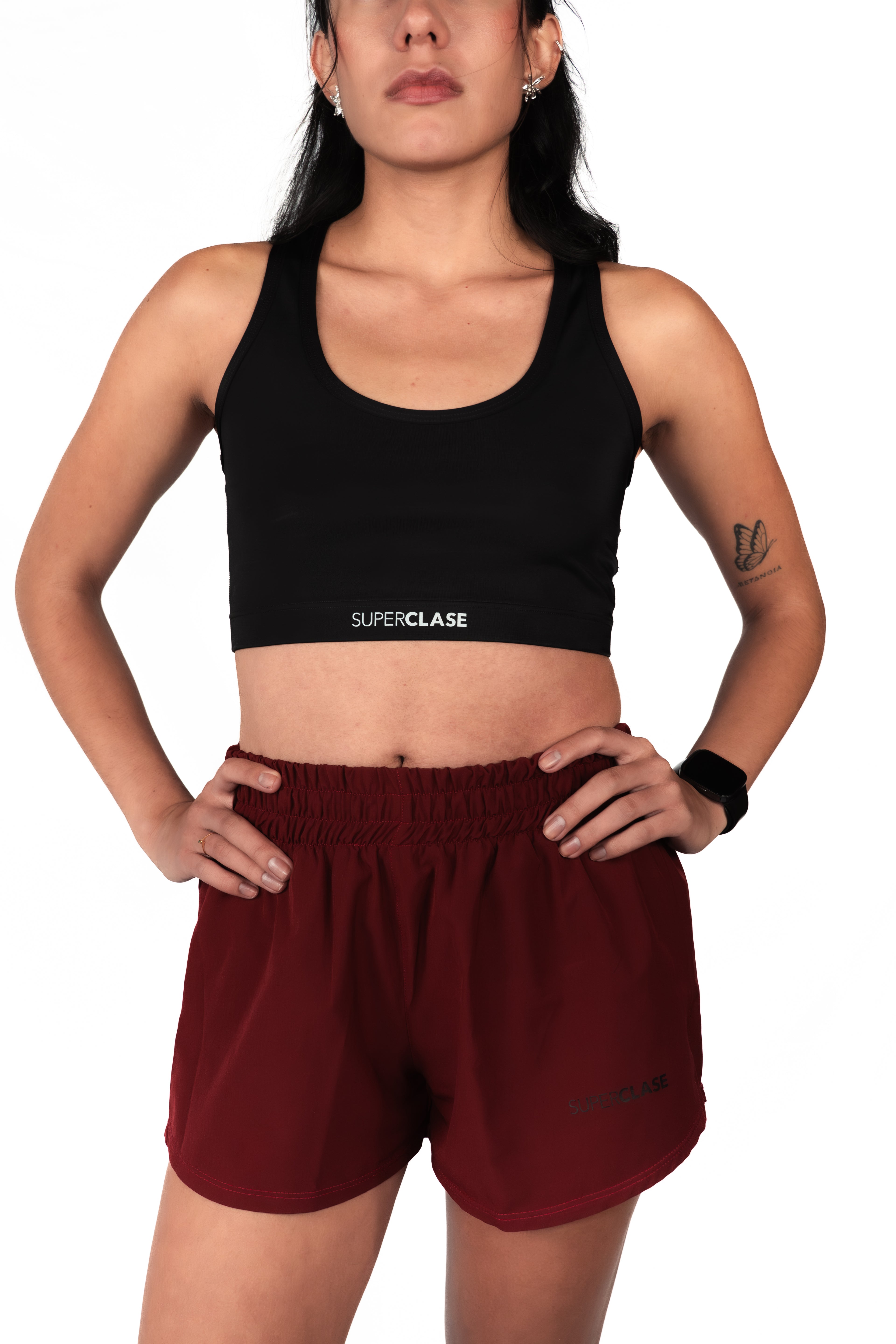 PANTALONETA RUN CITY W VINO