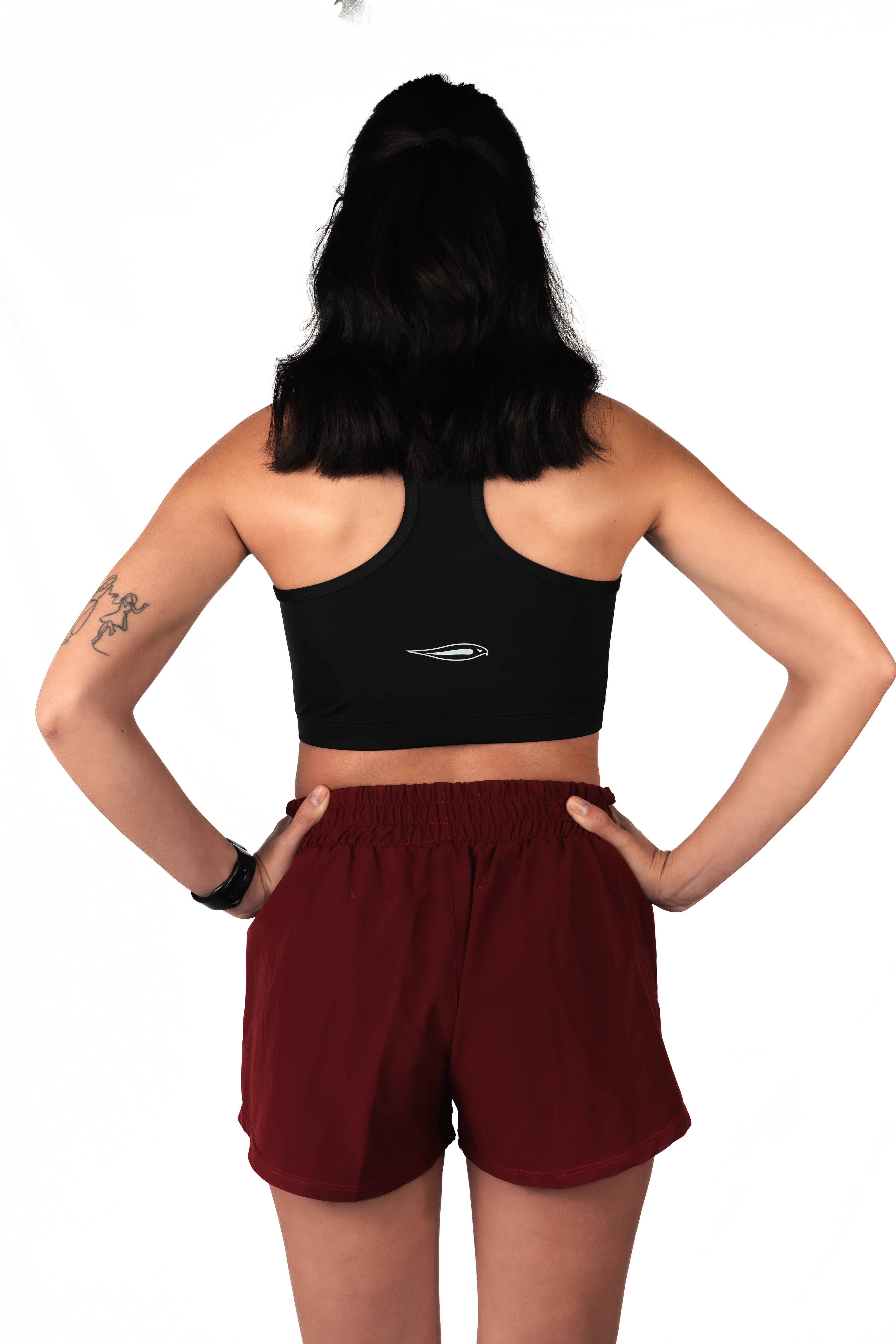 PANTALONETA RUN CITY W VINO