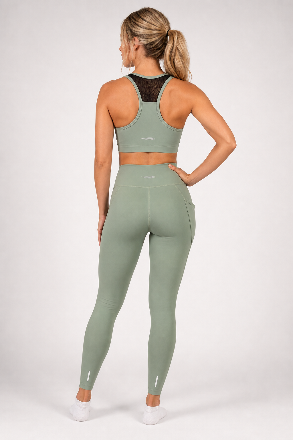 LEGGINS SERENITY VERDE OLIVO