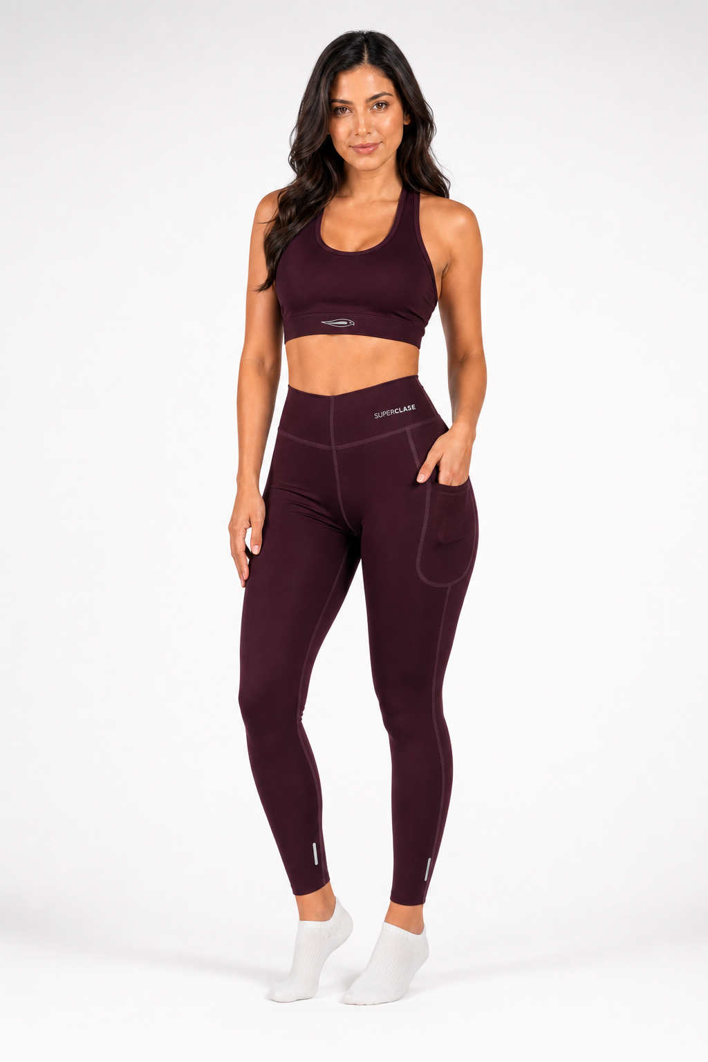 LEGGINS SERENITY VINO