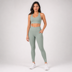 LEGGINS SERENITY VERDE CLARO
